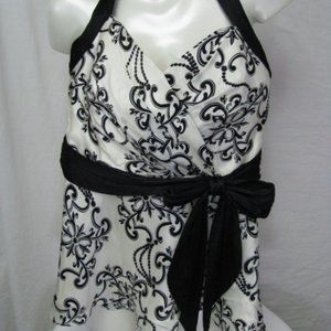 Womens White House Black Market silk halter top 0